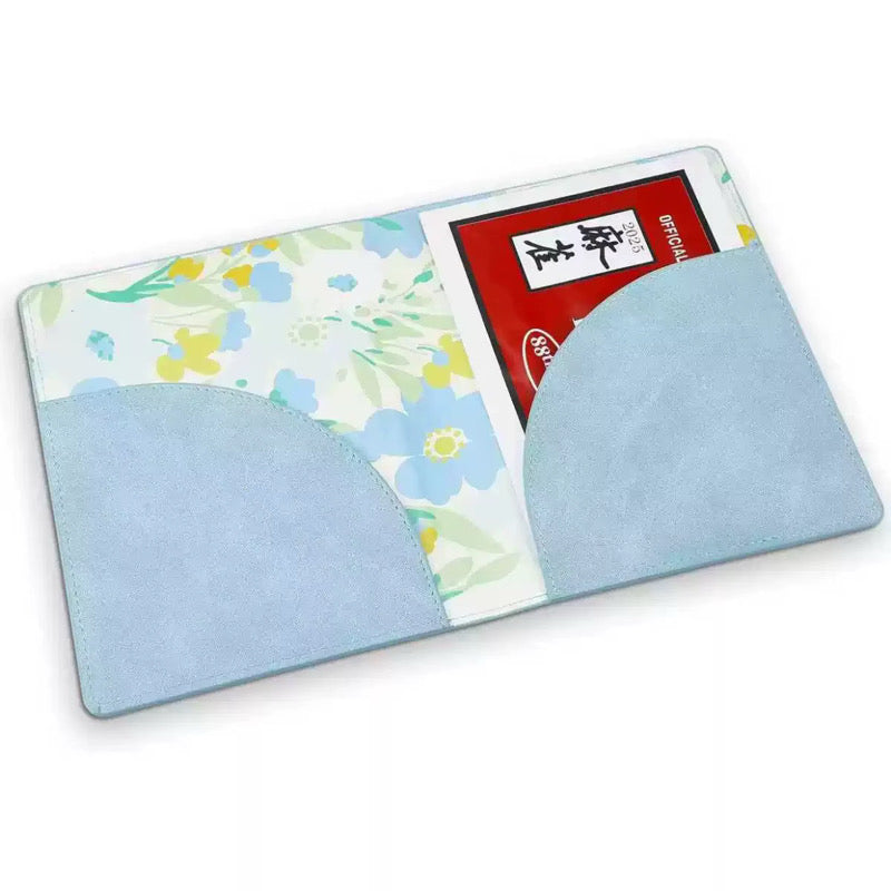 Leather NMJL Card Portfolio | Mahjong Gift