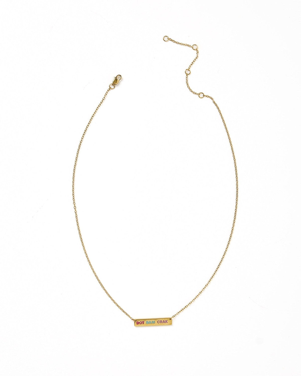 Necklace - Mahjong Dot Bam Crak