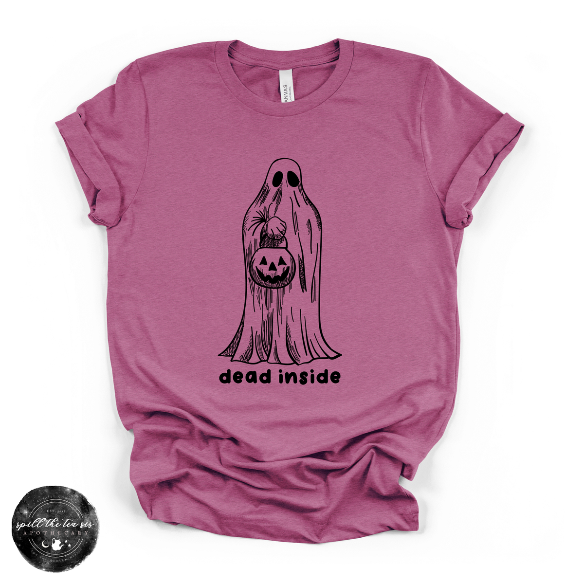 Dead Inside Tee | Funny Gothic Halloween Graphic T-Shirt