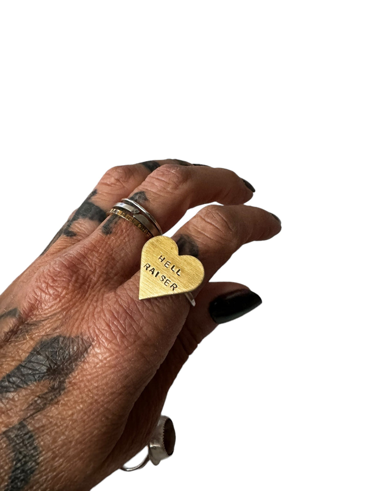 Hell Raiser Heart Ring