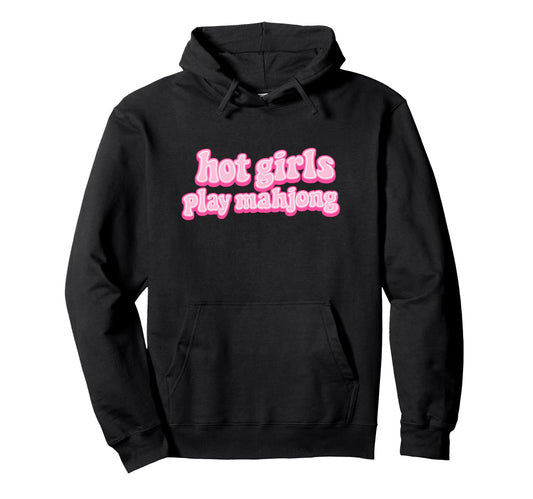 Hot Play Mahjong Iconic Mom Board Game Hoodie - Graphic Print Men Women