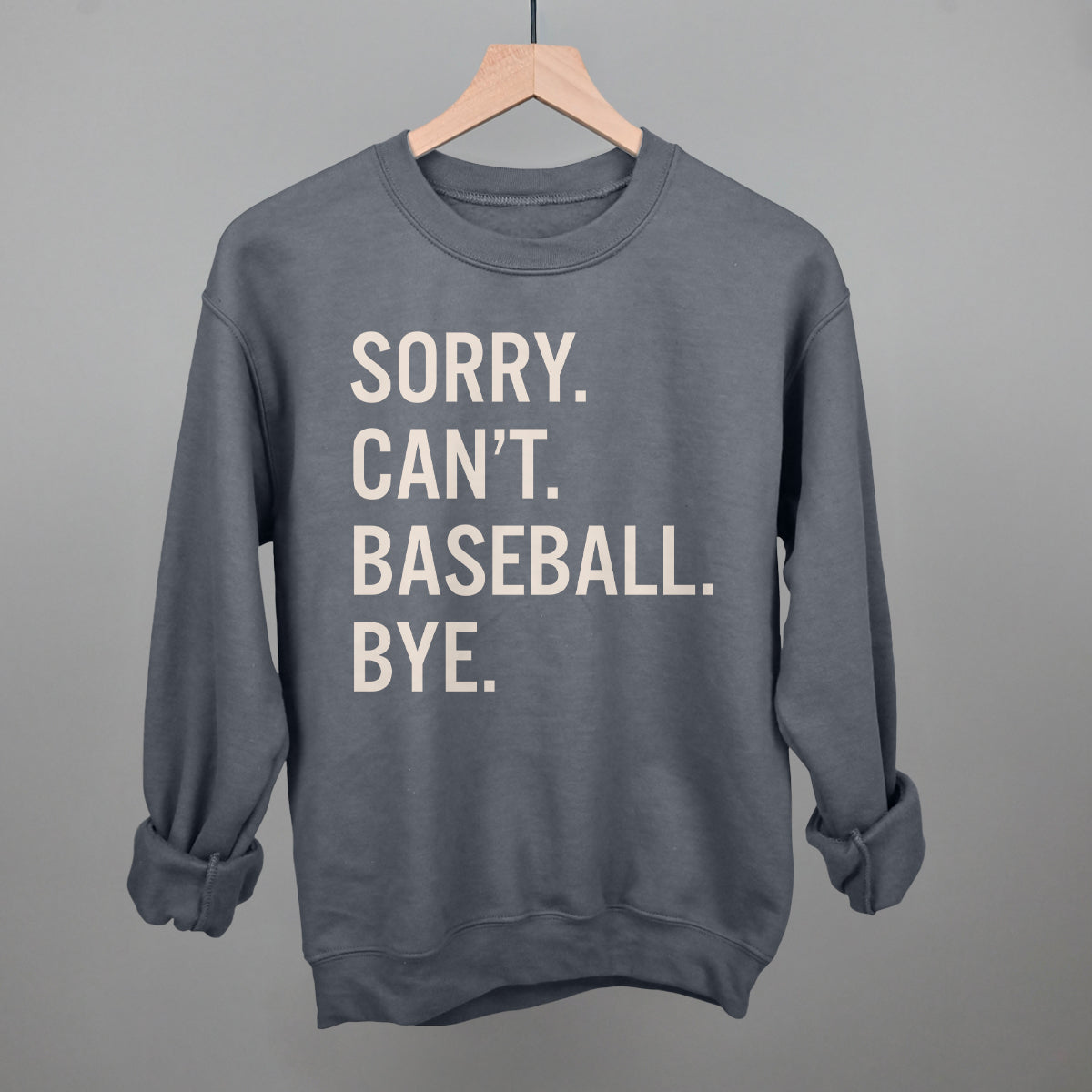 Sorry Can't Baseball Bye Graphic Tee