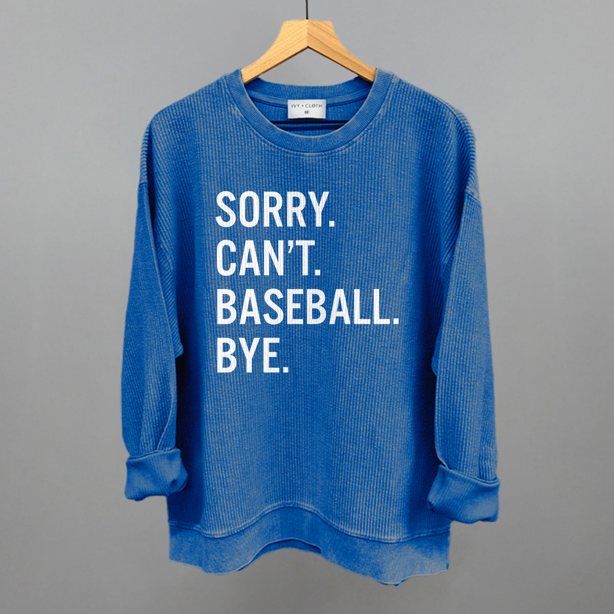 Sorry Can't Baseball Bye Graphic Tee