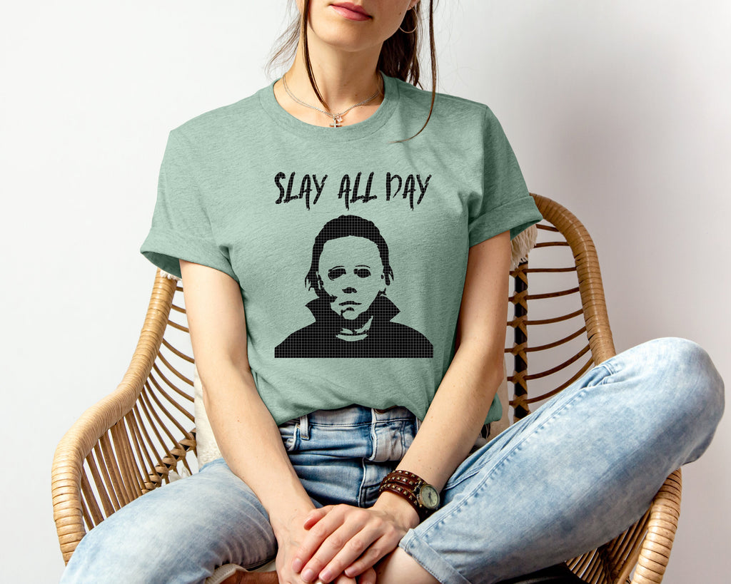 Slay All Day Halloween Graphic Tee