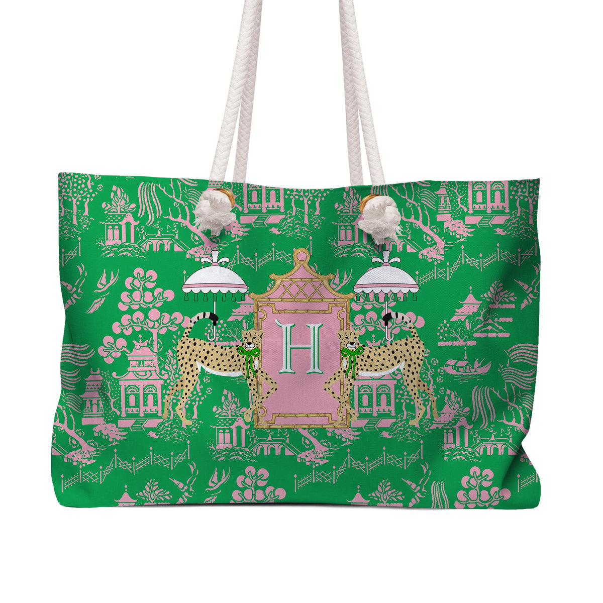 Custom Personalized Mahjong Tote Bag