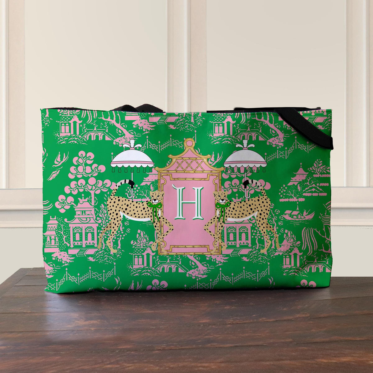 Custom Personalized Mahjong Tote Bag