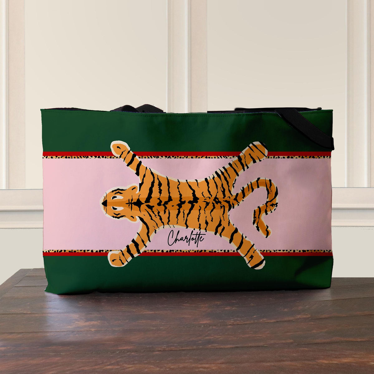 Custom Personalized Mahjong Tote Bag