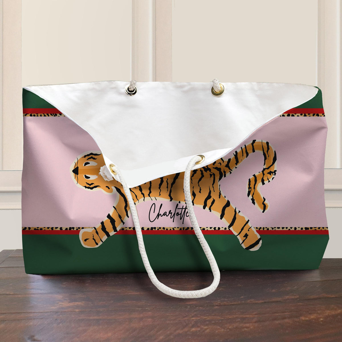 Custom Personalized Mahjong Tote Bag