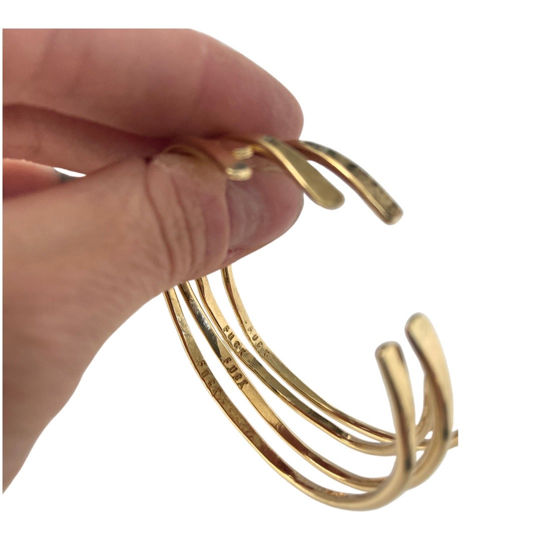 Secret Message “Fuck It” Bangle