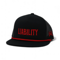 Liability Embroidered Snapback Hat