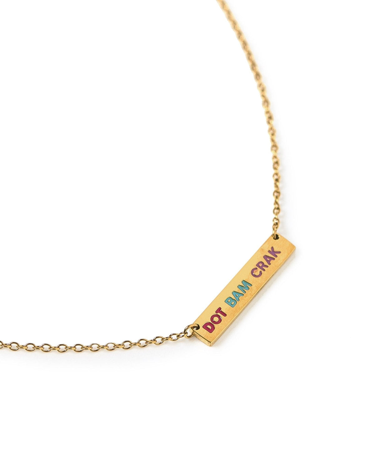 Necklace - Mahjong Dot Bam Crak