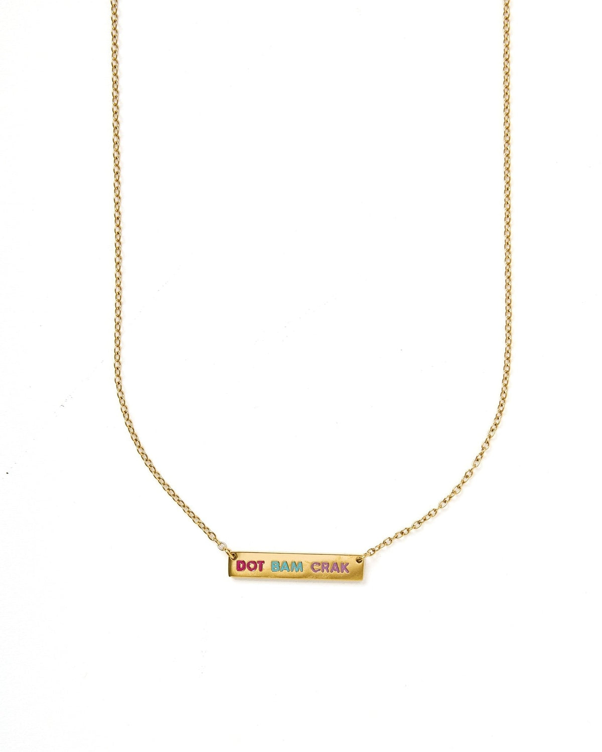 Necklace - Mahjong Dot Bam Crak